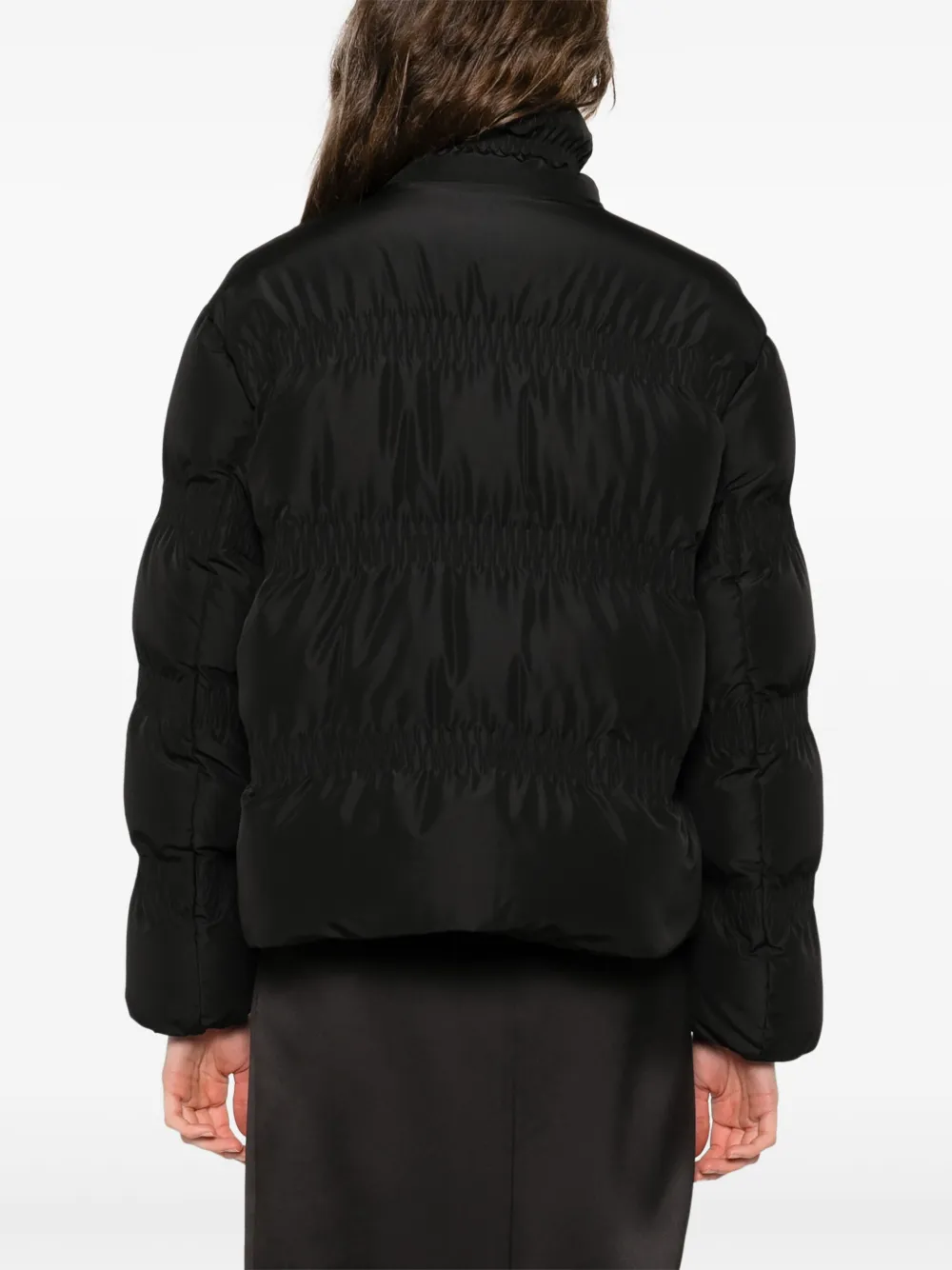 Moncler Ravignan gewatteerd donsjack Zwart