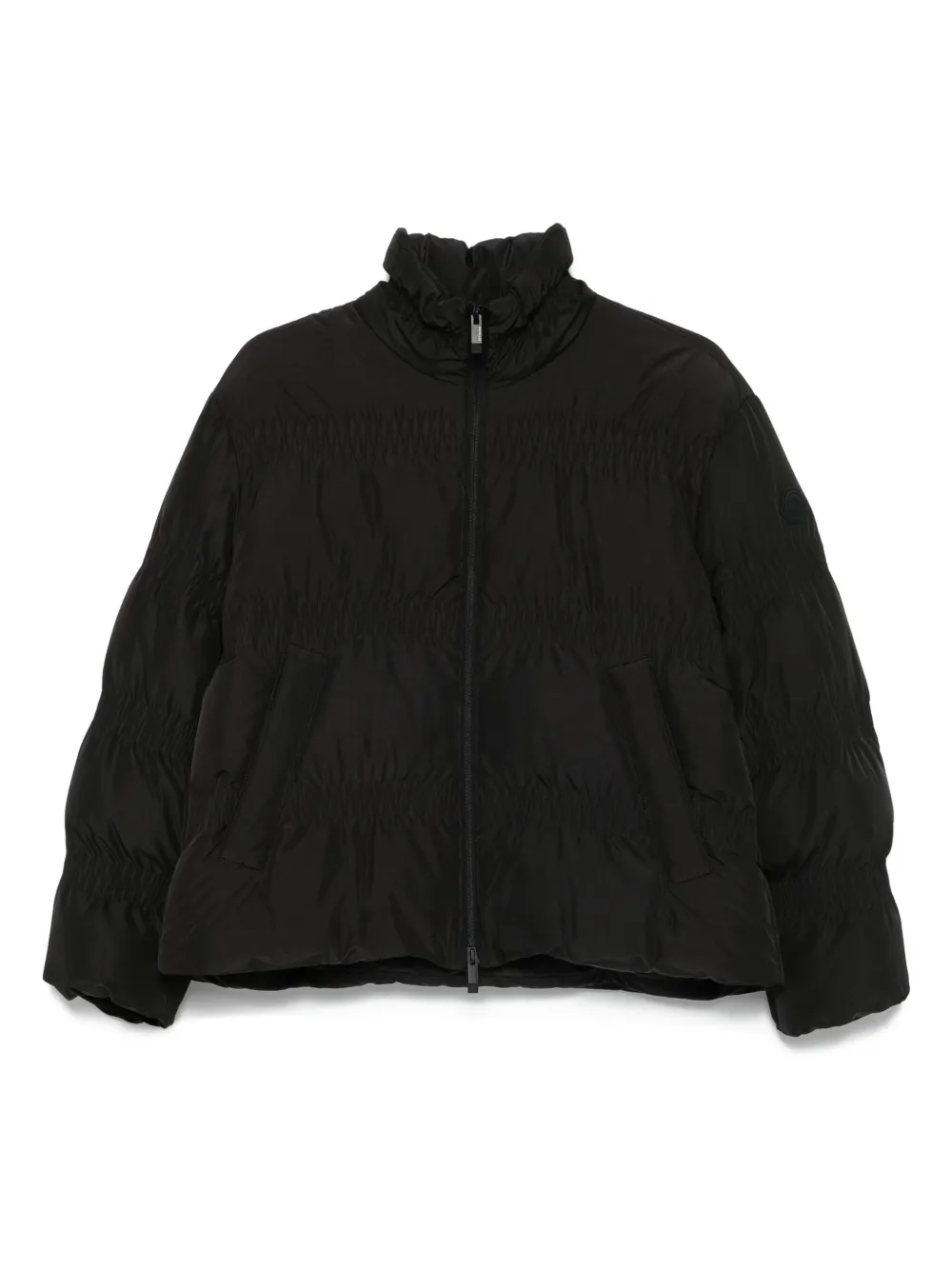 Moncler Ravignan gewatteerd donsjack Zwart