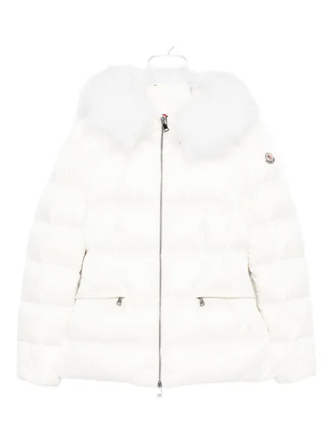 Moncler fur-trimmed hooded jacket