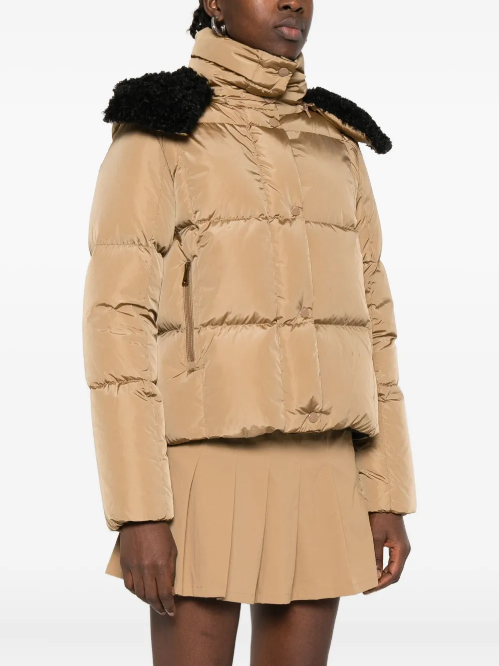 Moncler Castelnou donsjack Beige