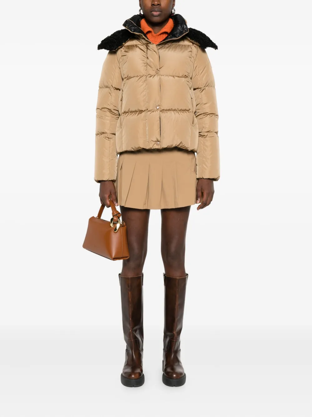 Moncler Castelnou donsjack Beige