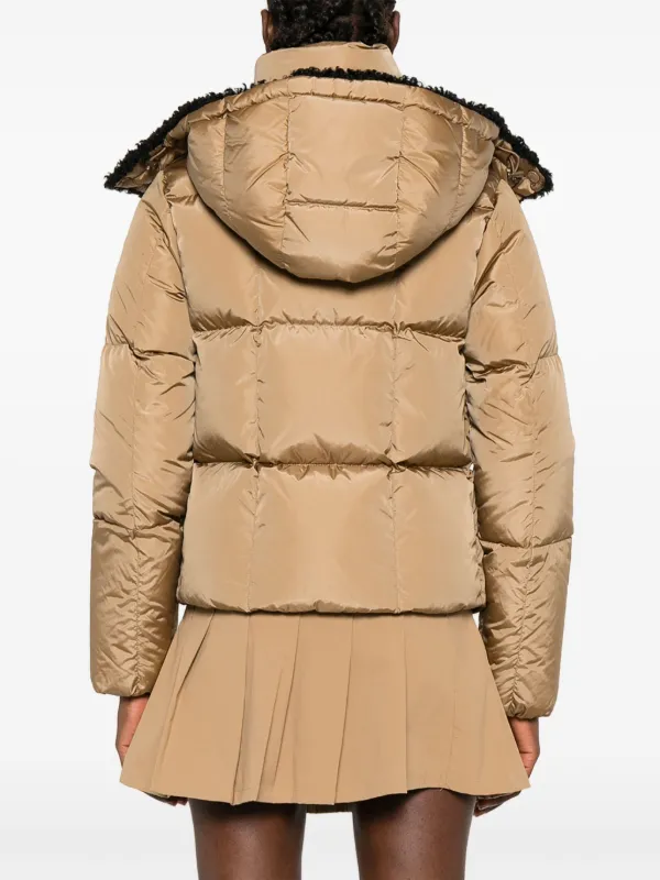 Moncler Castelnou Puffer Jacket Neutrals FARFETCH IN