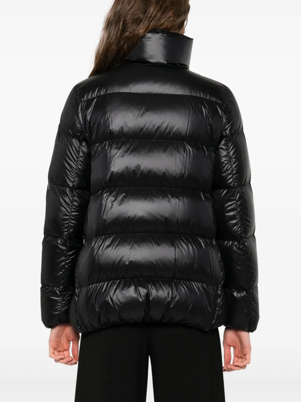 Moncler Cochevis gewatteerd donsjack Zwart