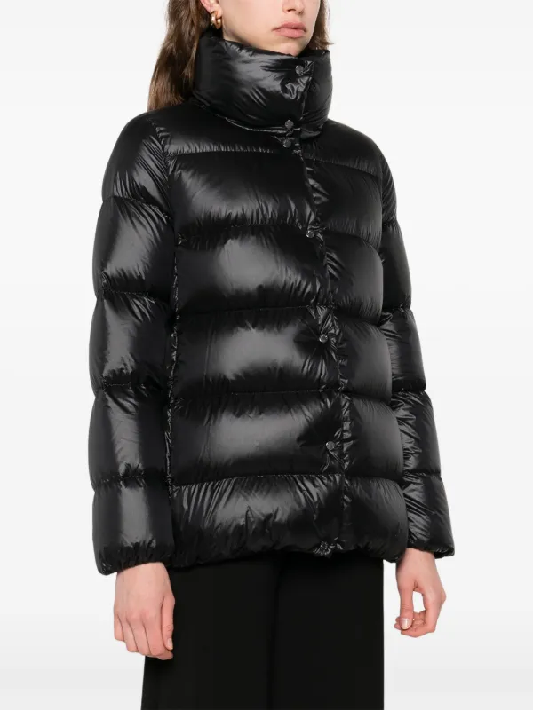 Moncler Cochevis Quilted Jacket | Black | FARFETCH