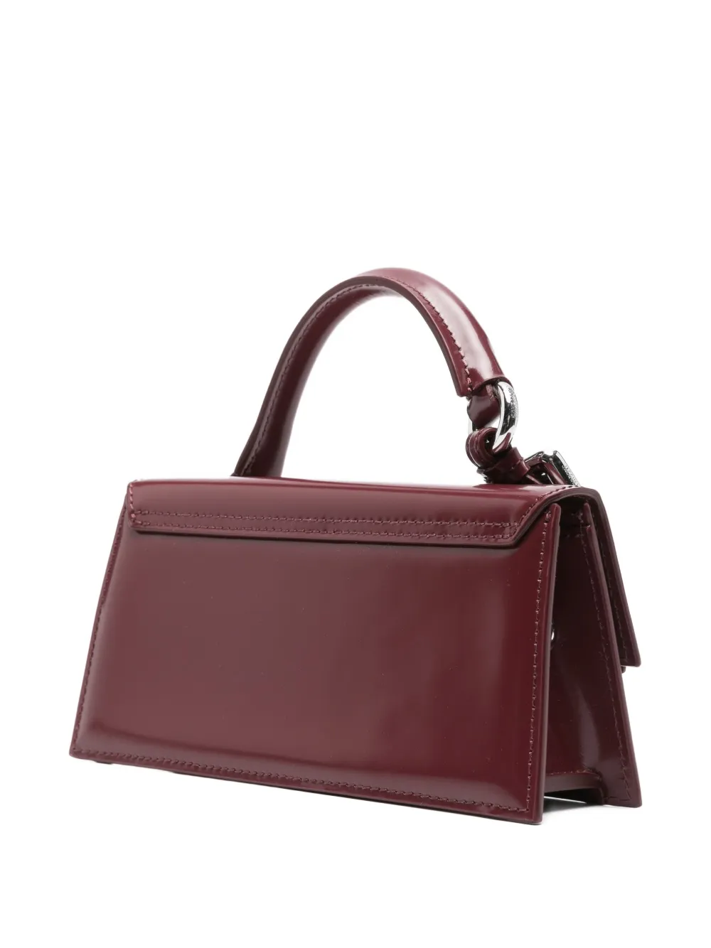 Jacquemus Boucle Top-handle Bag In Red