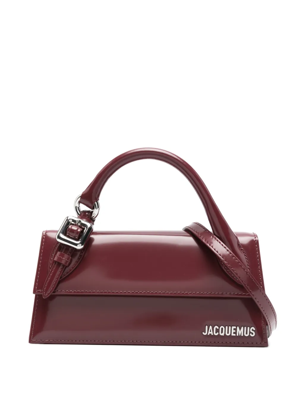 Jacquemus Boucle Top-handle Bag In Red
