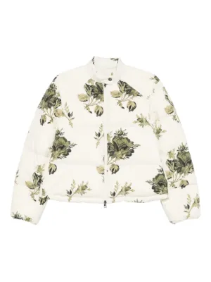 Moncler フローラル ジャケット | ニュートラル | FARFETCH JP