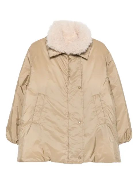Moncler Voue sherpa-collar quilted jacket