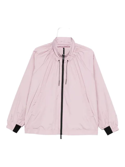 Moncler chamarra con mangas farol y cordones en el cuello