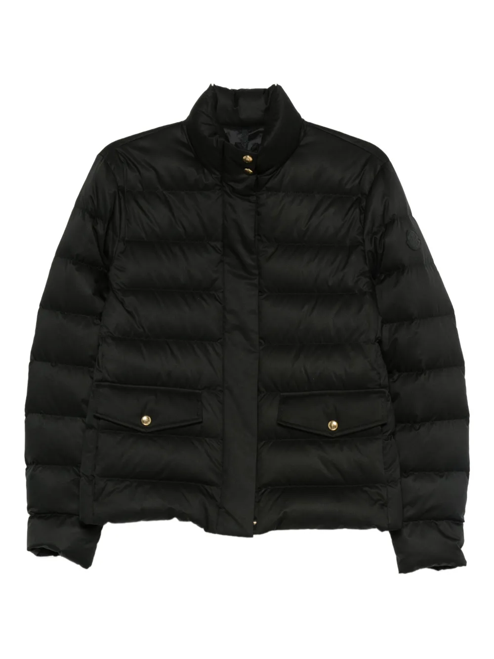 Moncler Bessettes quilted puffer jacket Zwart