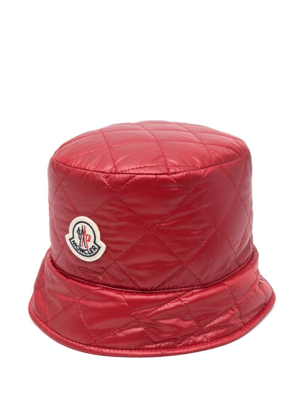 Moncler quilted bucket hat | Red | Image 1