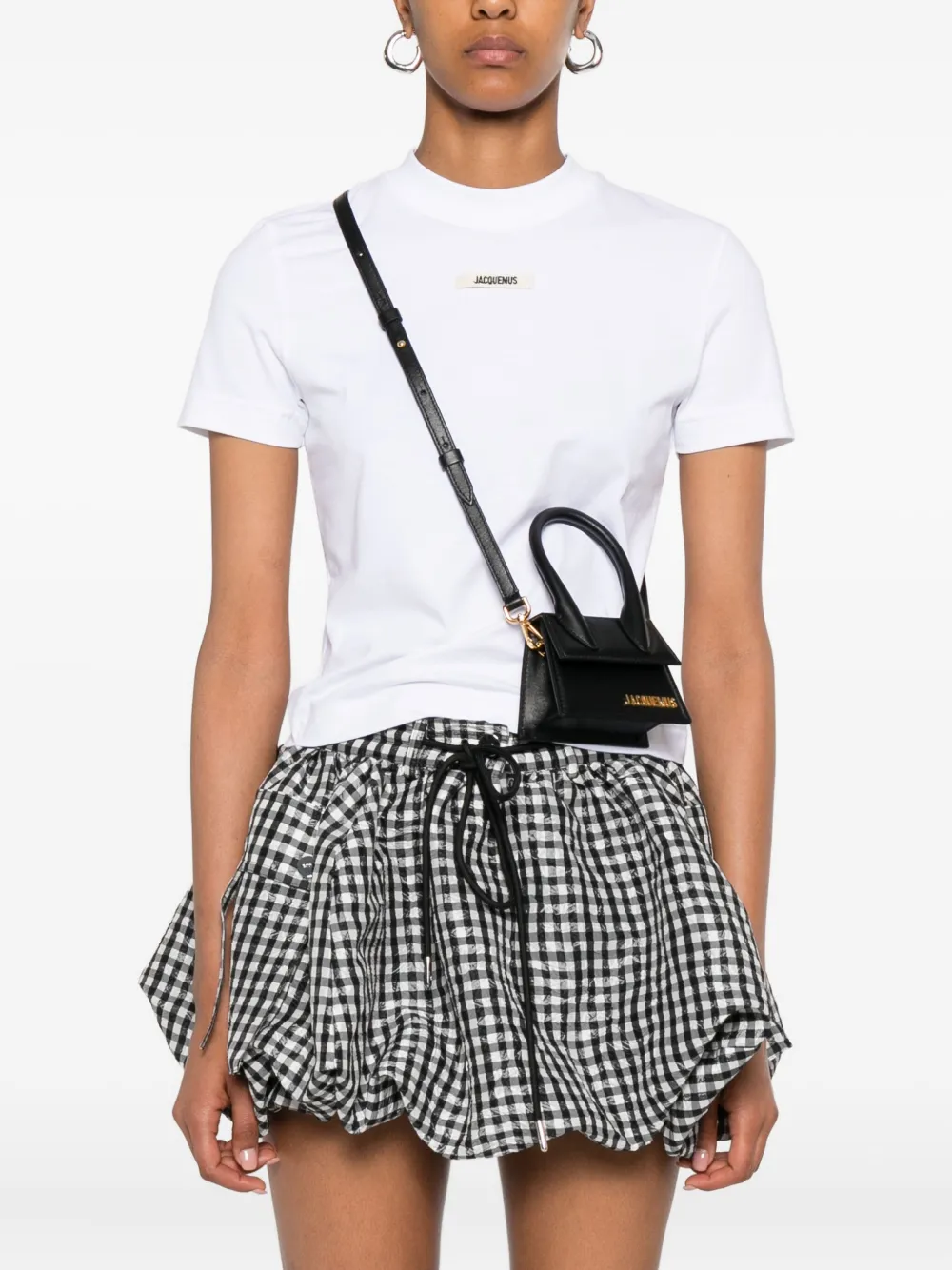 Jacquemus Le Chiquito kleine tas Zwart