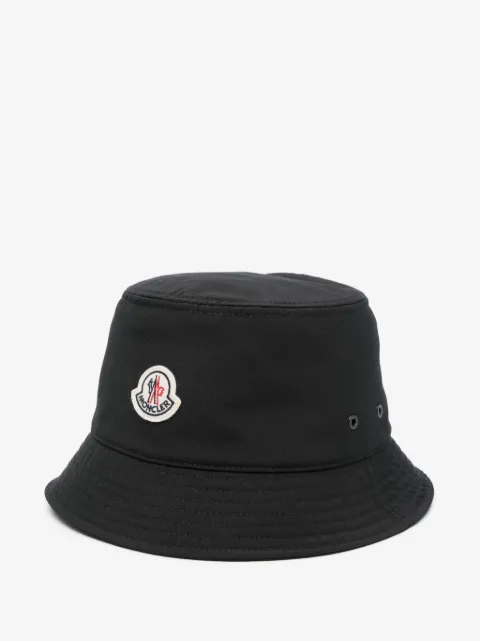 Moncler logo-patch bucket hat