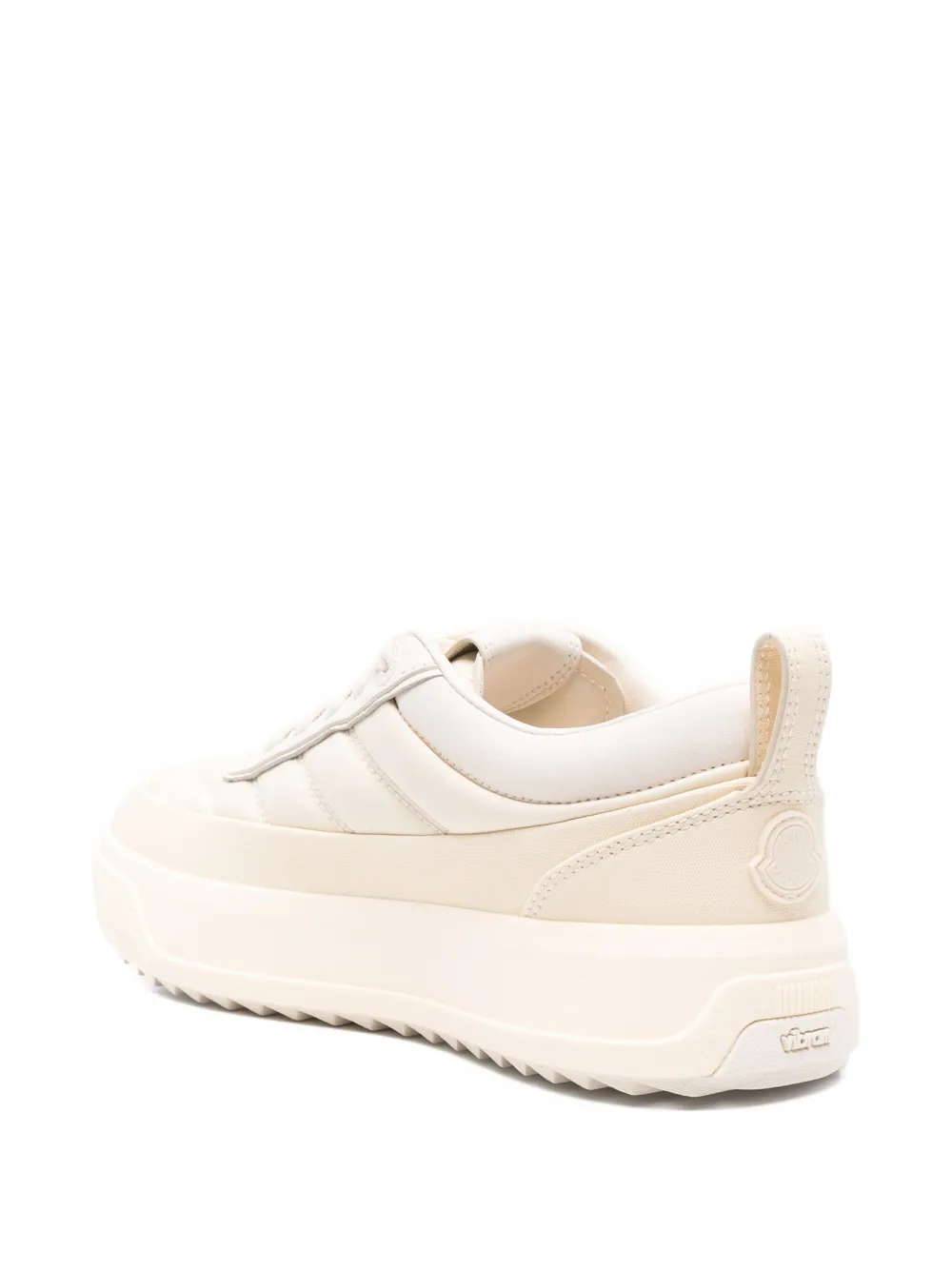 Moncler Altive leather low-top sneakers Neutrals
