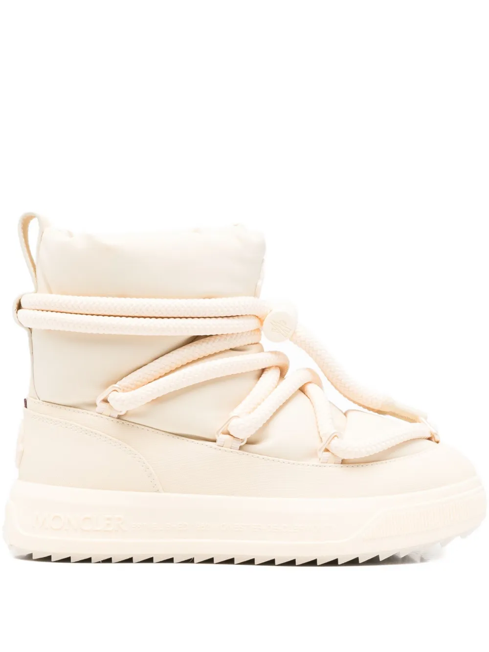 Moncler Altive Snow Boots In Neutral
