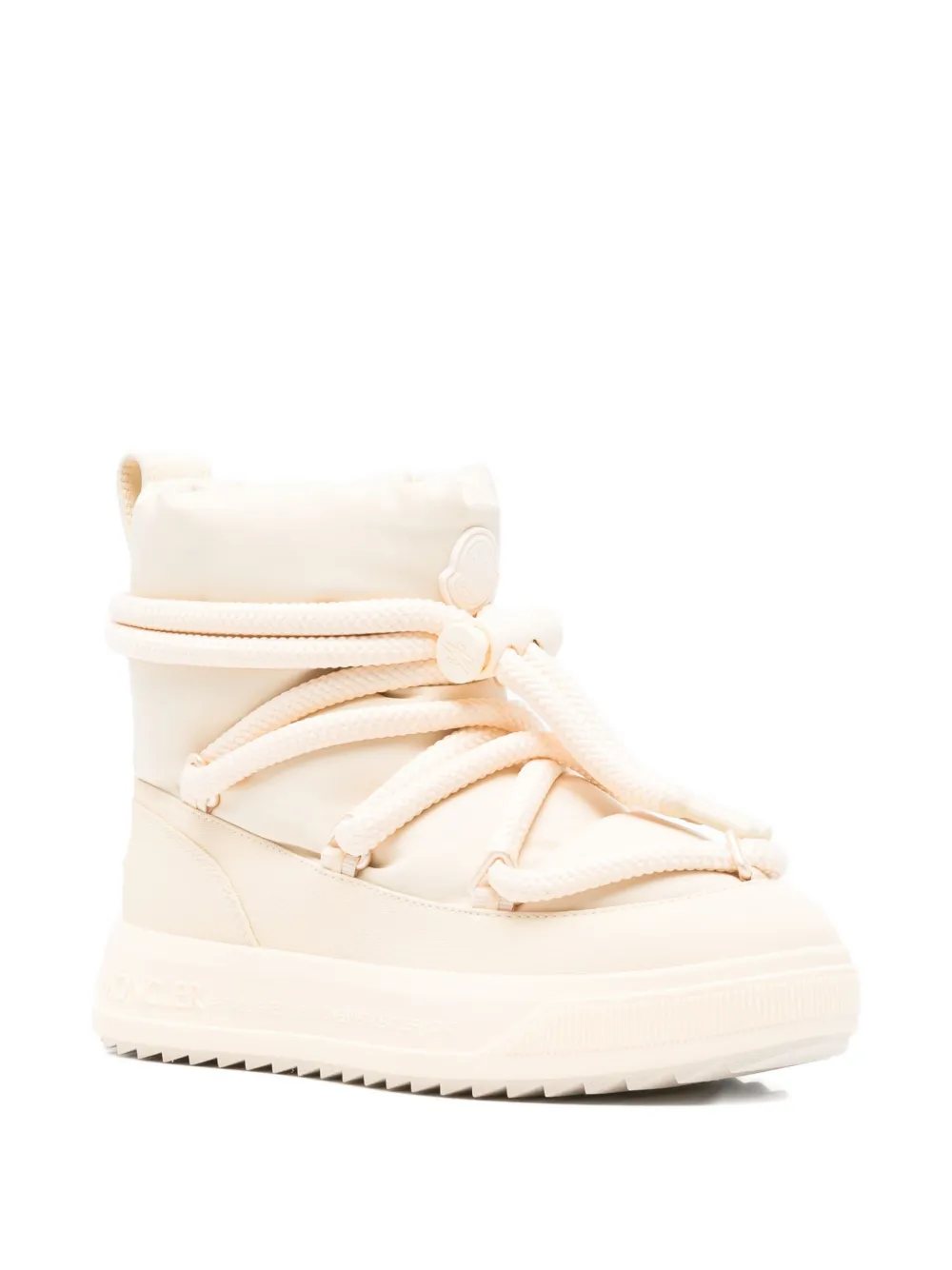 Moncler Altive Snow Boots In Neutral