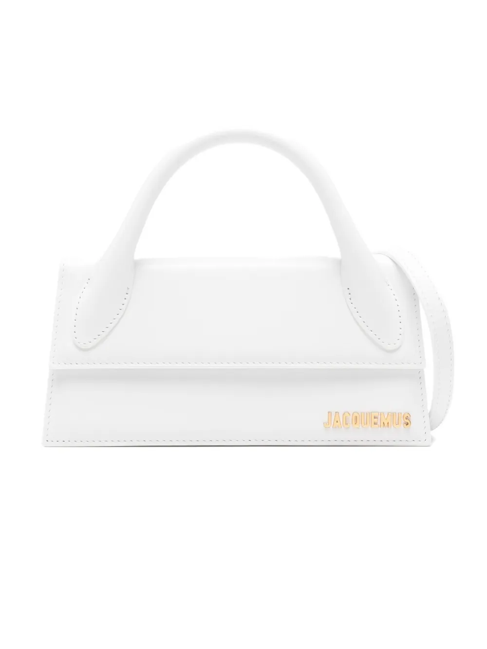 Jacquemus Chiquito Long Tote Bag In White