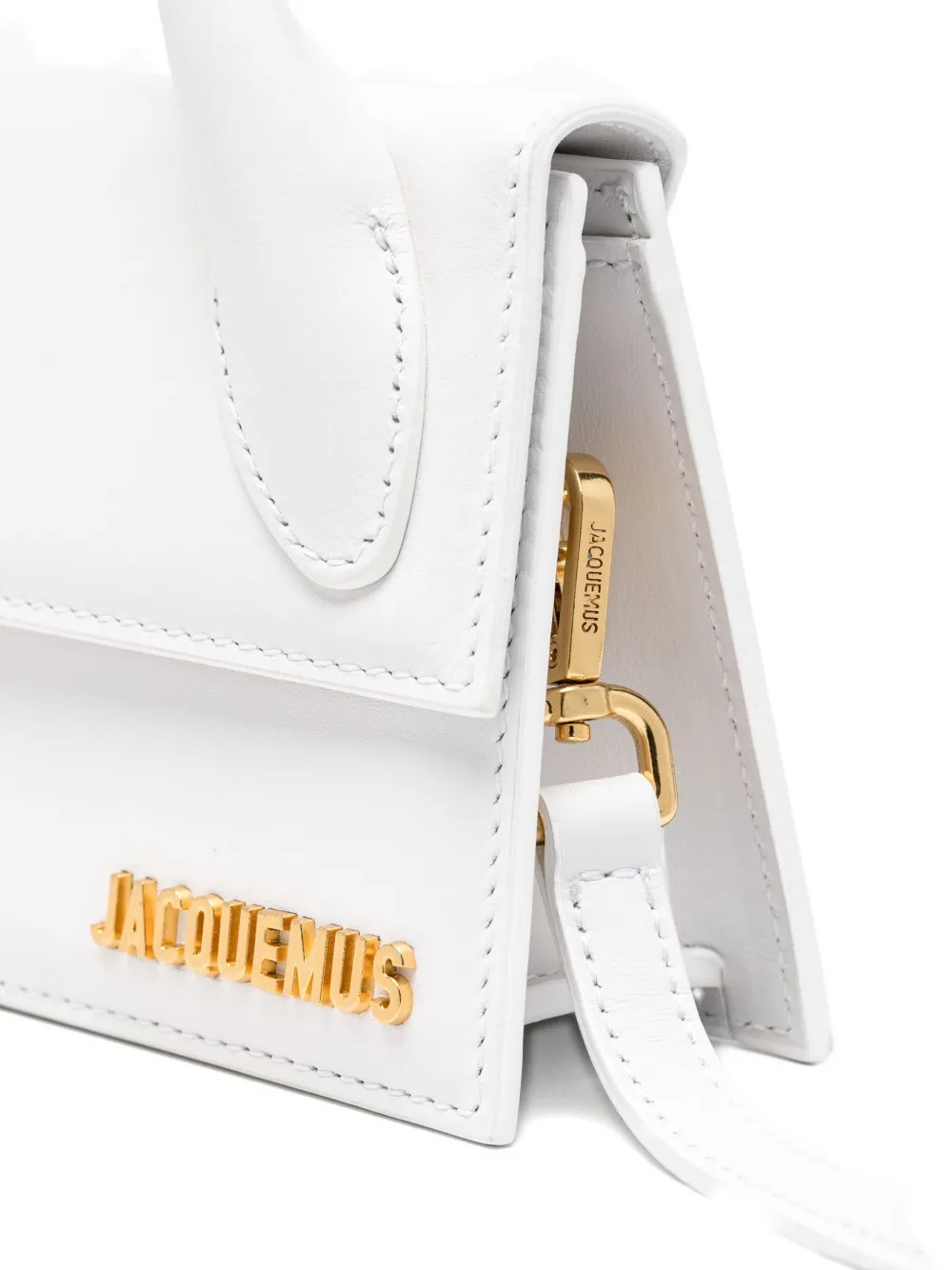 Jacquemus Chiquito Long Tote Bag In White