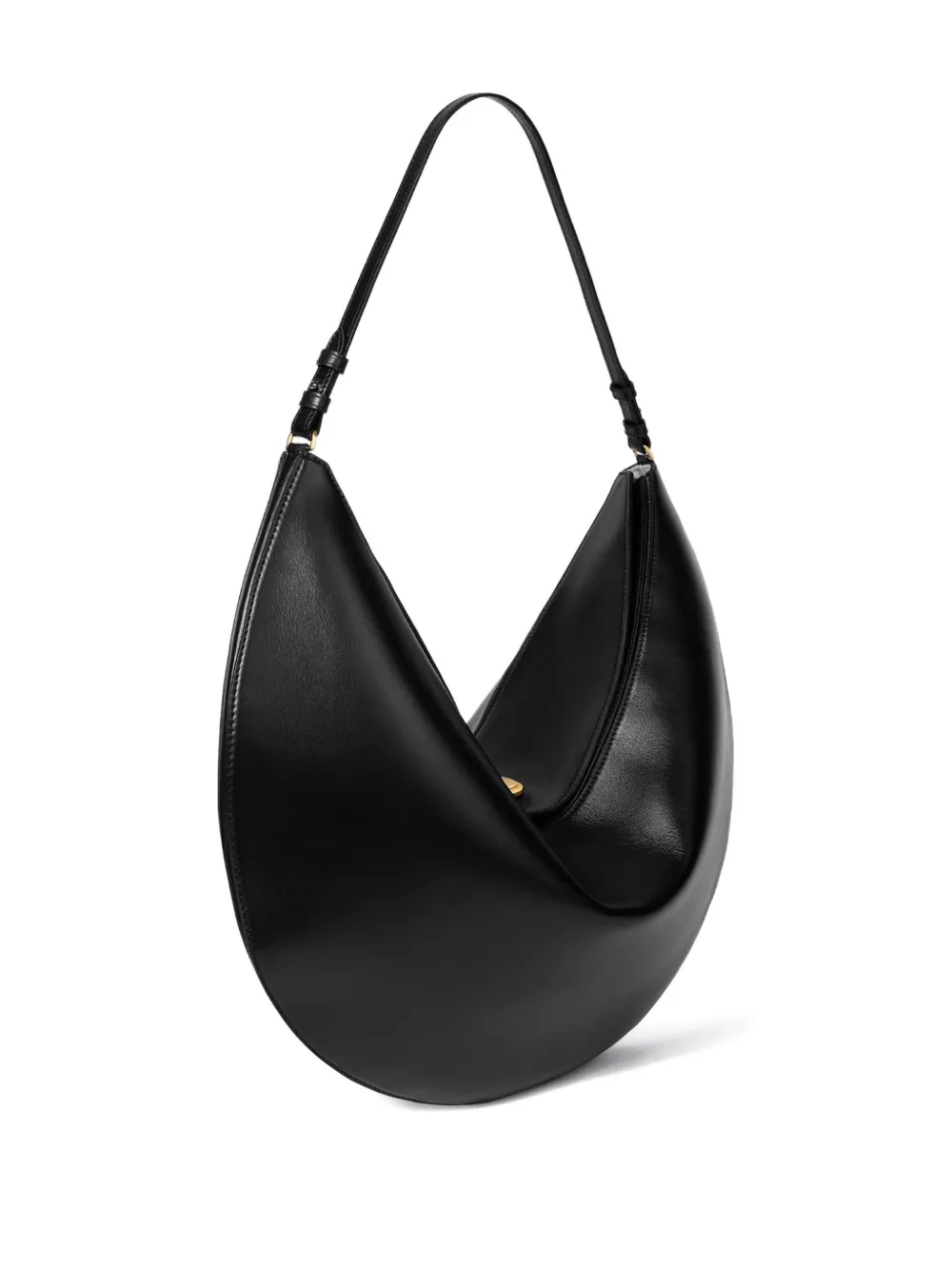Jacquemus Crescent leren tas Zwart