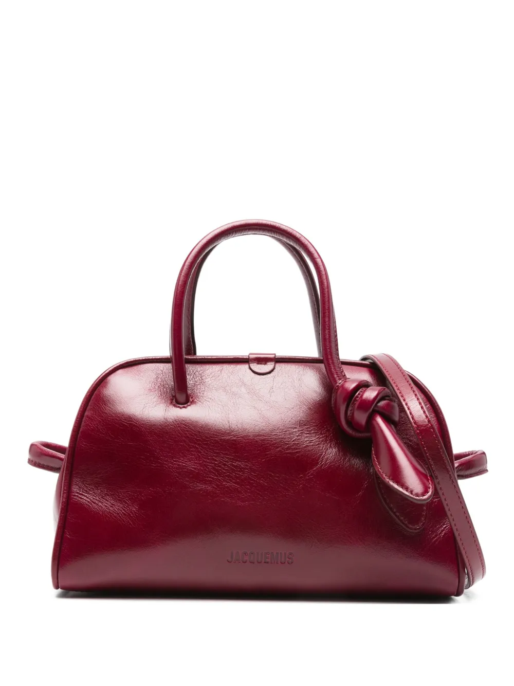Jacquemus top-handle knot-detail bag | Red | Image 1