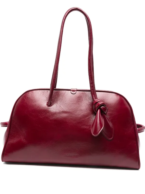 Jacquemus top-handle Knot Bag Red FARFETCH PT