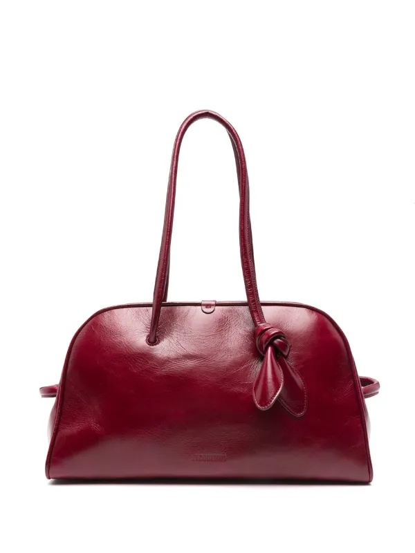 Jacquemus Le Turismo ノットディテール ショルダーバッグ | レッド
