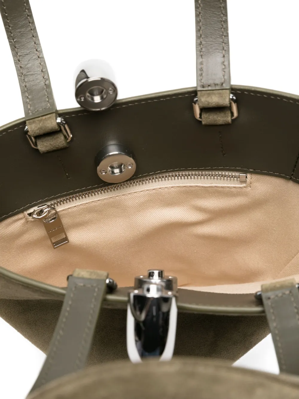 Jacquemus Le Petit Bambola shopper Groen