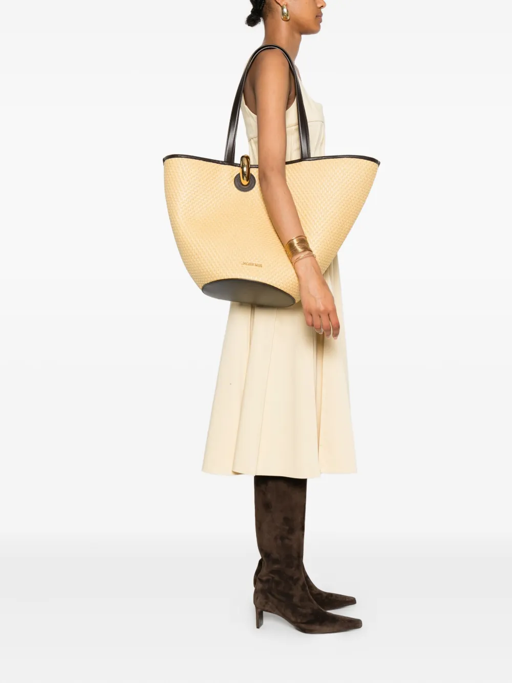 Jacquemus La Bambola shopper Beige