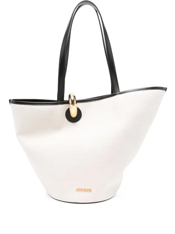 トートバッグ JACQUEMUS Le Bambola - Jacquemus - Cotton - Neutral 29884711_61202182_600.jpg