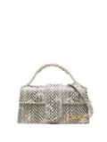 Jacquemus Le Bambino snake-print tote bag - Neutrals