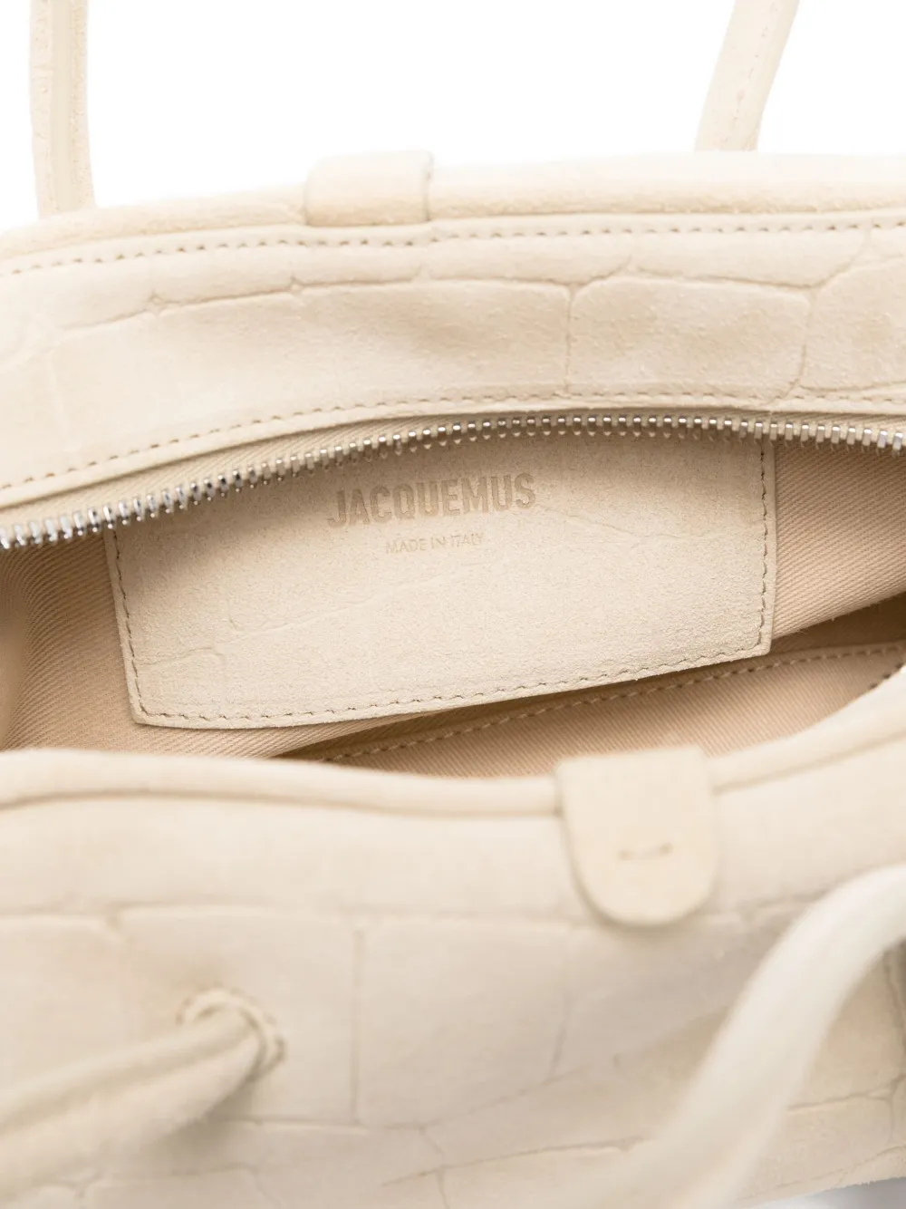 Jacquemus small Turismo tote bag Beige