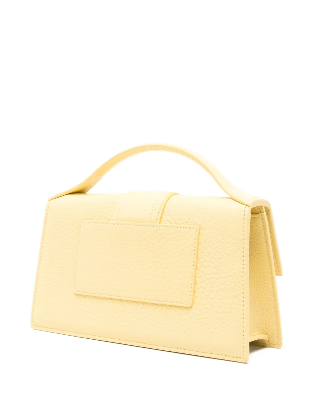 Jacquemus Le Grand Bambino suède shopper - Geel