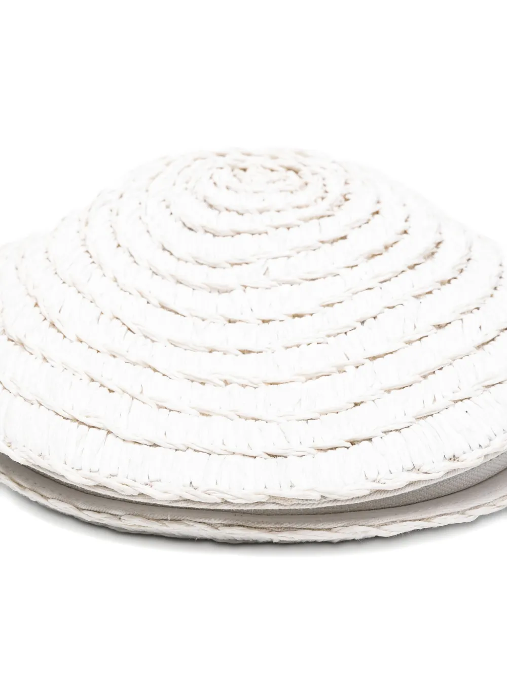Simon Miller Oyster clutch bag Wit