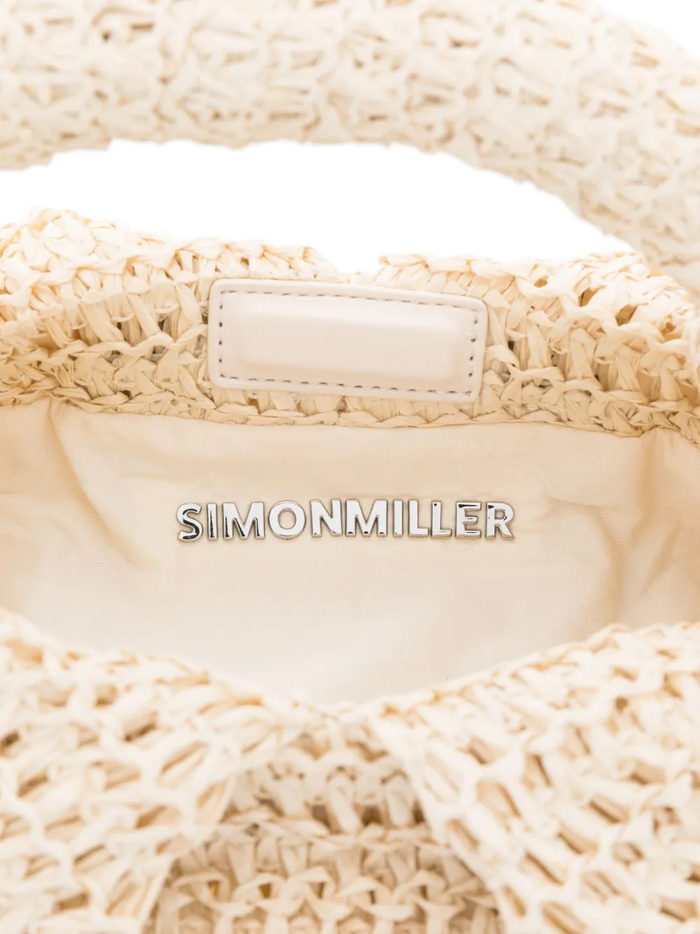 Simon Miller Lopsy tote bag Wit