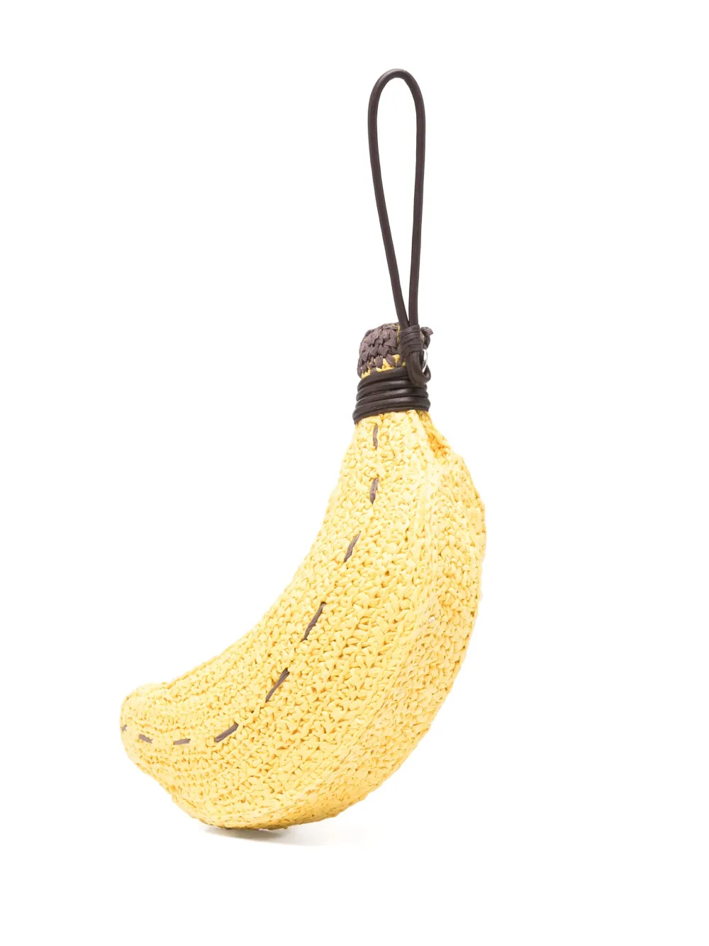 Simon Miller Banana Bunch clutch Geel