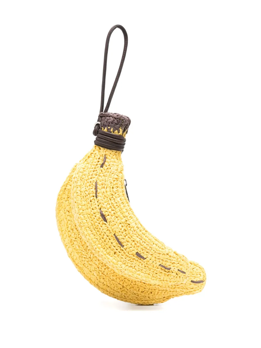 Simon Miller Banana Bunch clutch bag Geel