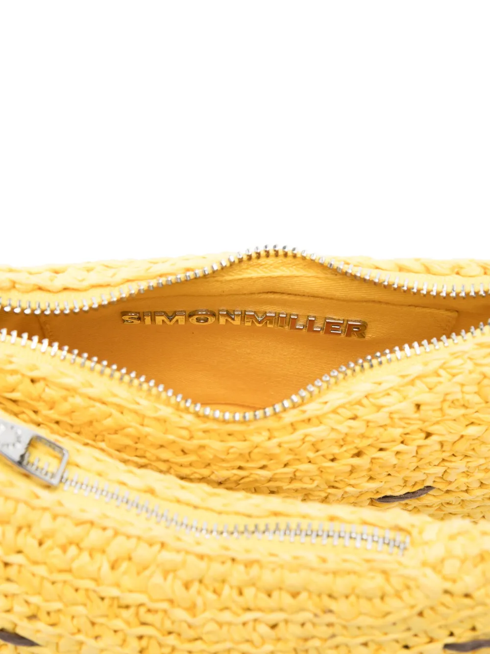 Simon Miller Banana Bunch clutch Geel