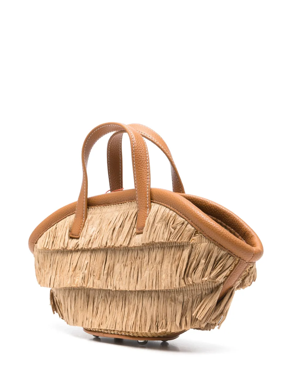 Simon Miller mini Fringe Mercado tote bag Beige