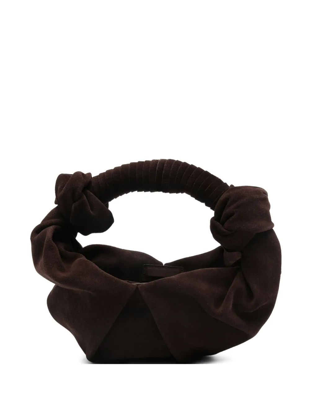 Simon Miller knotted suede bucket bag | Brown | Image 1