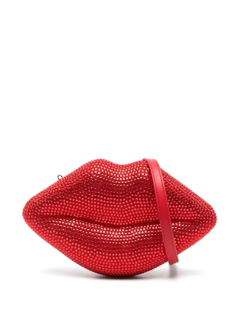 Simon Miller crystal-embellished clutch bag
