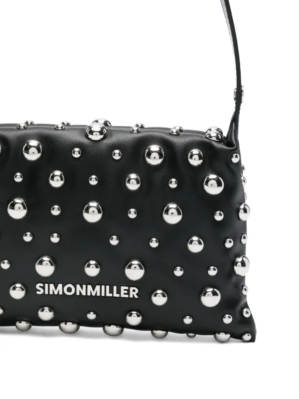 Simon Miller Studded Mini Puffin | Black | FARFETCH