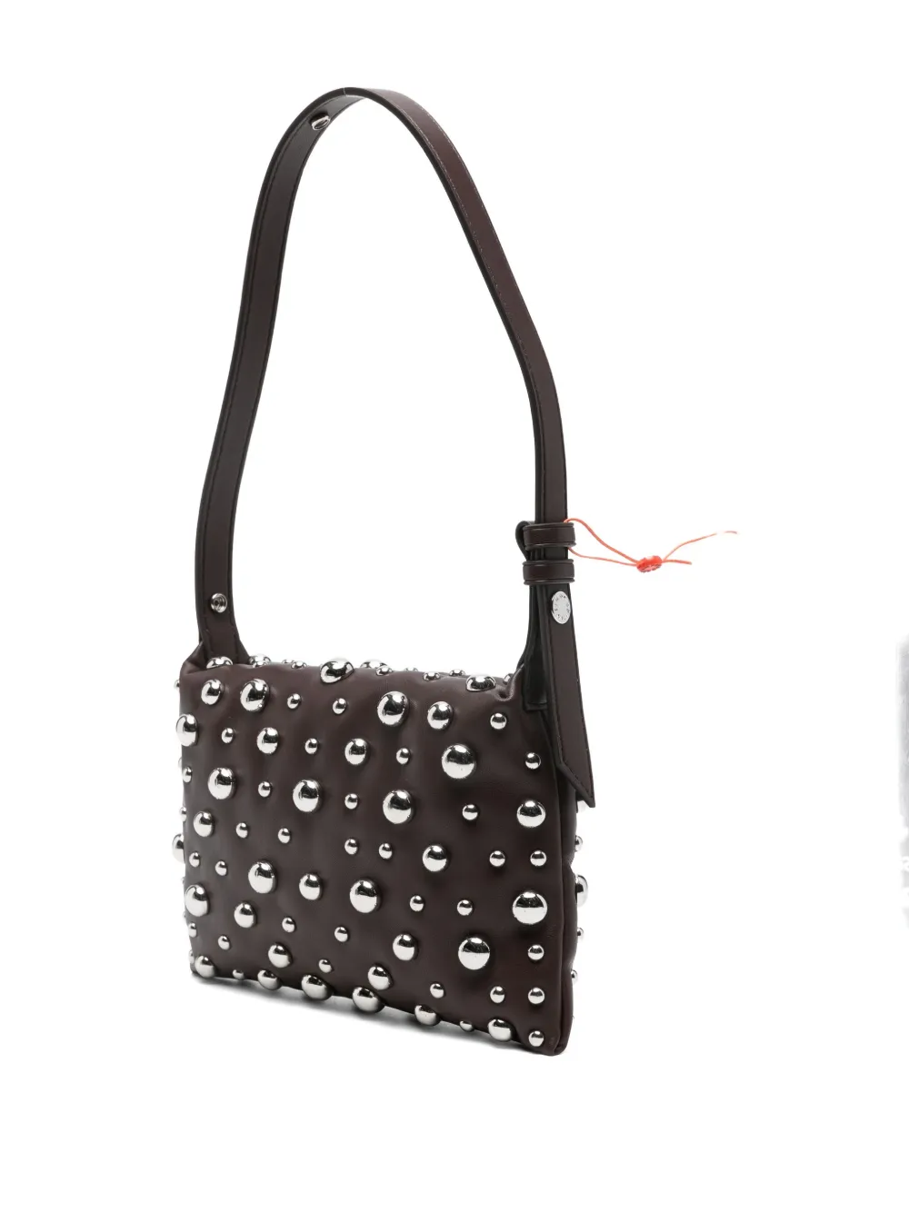 Simon Miller Studded Shoulder Bag In Brown