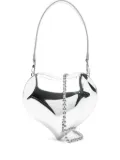 Simon Miller heart-shaped molded clutch bag - Silver