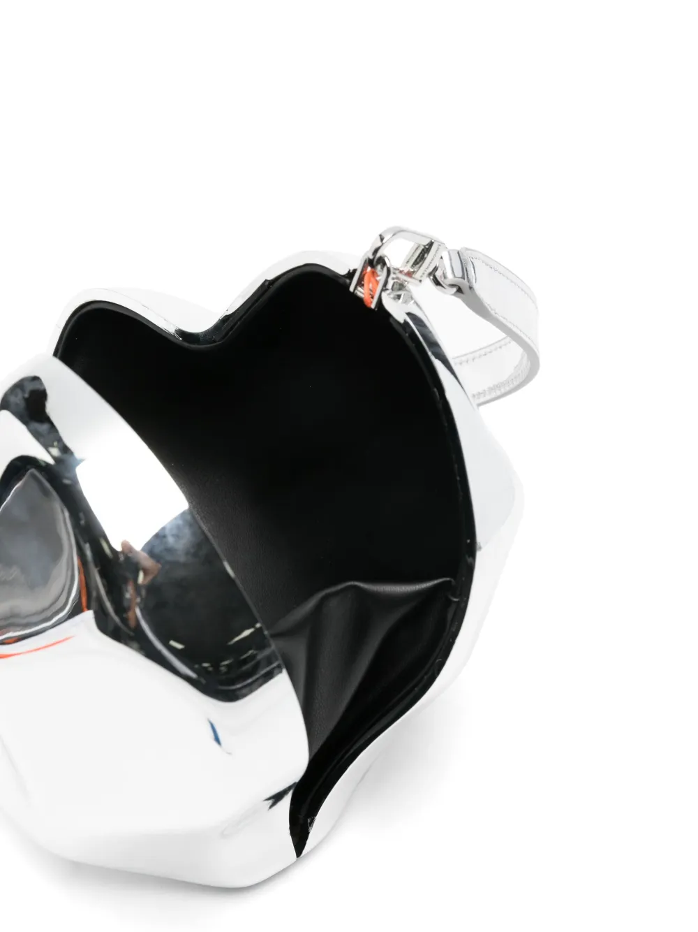 Simon Miller Hartvormige bewerkte clutch Zilver