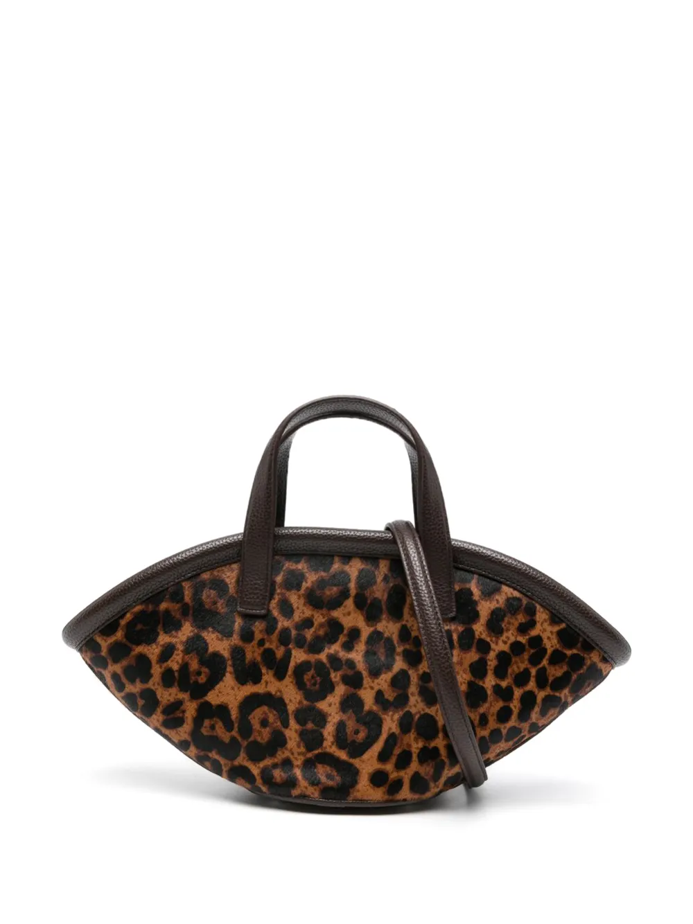Simon Miller Leopard-print Tote Bag In Brown