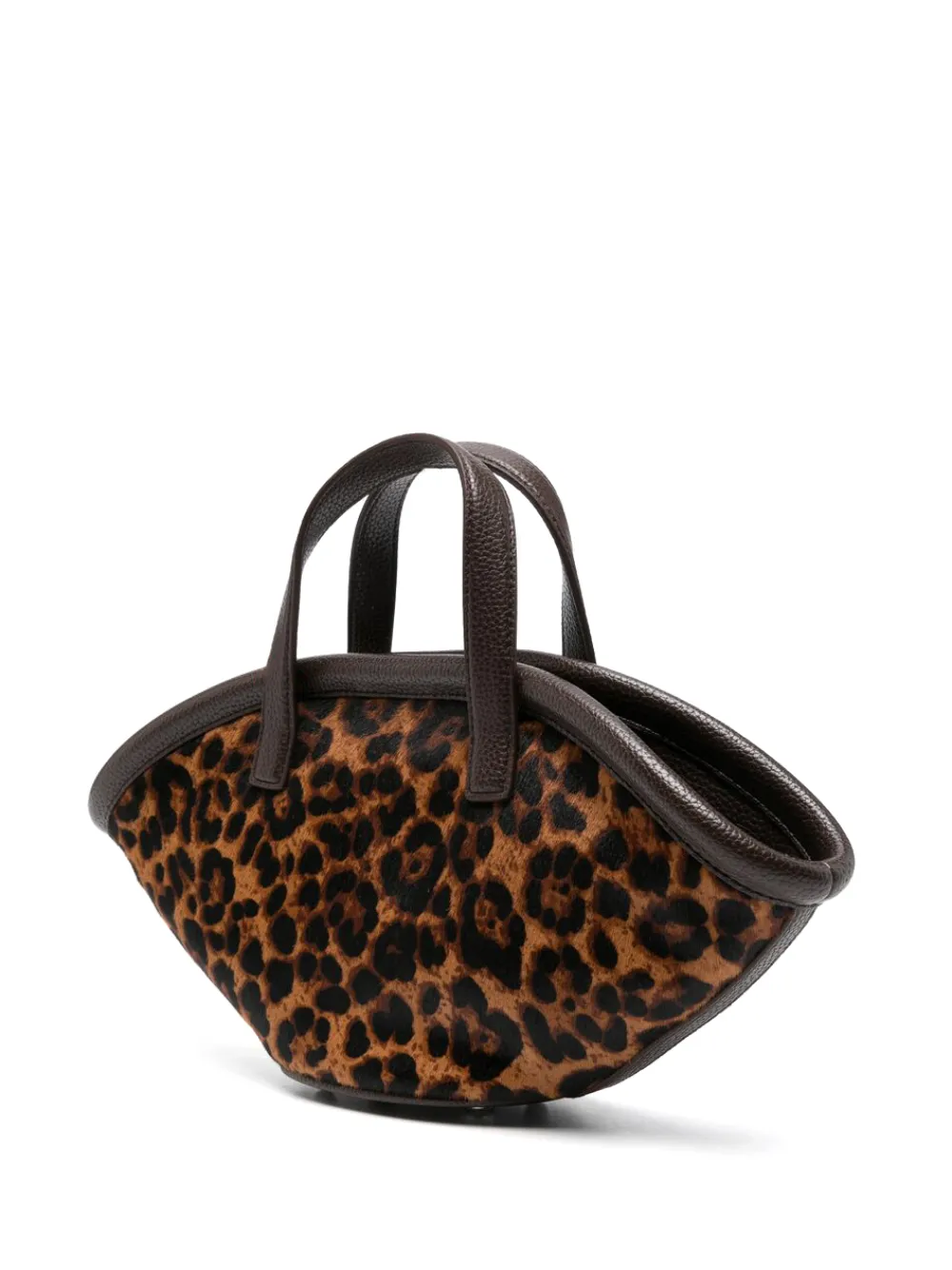 Simon Miller Leopard-print Tote Bag In Brown