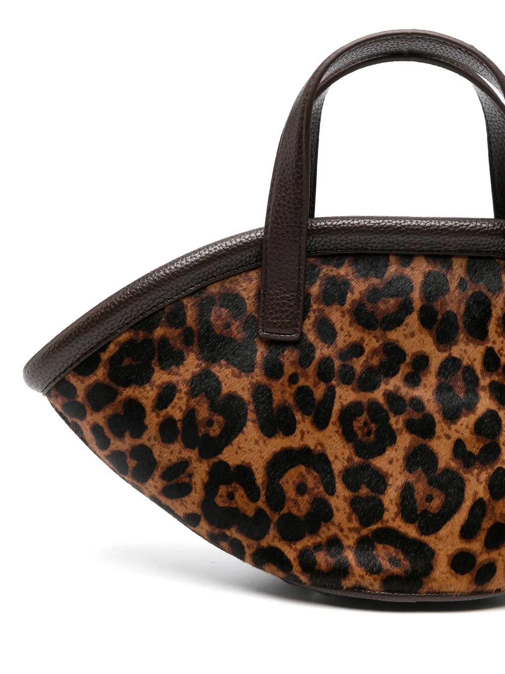 Simon Miller Leopard-print Tote Bag In Brown