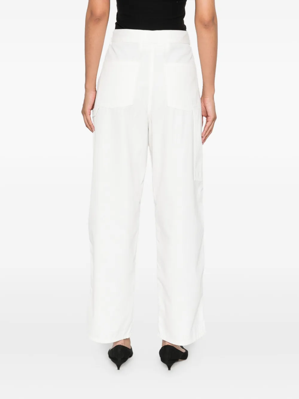 The Row Sharka wide-leg trousers Wit