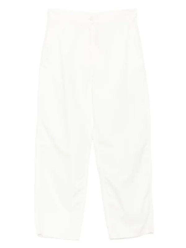 The Row Sharka ワイドパンツ | ホワイト | FARFETCH JP