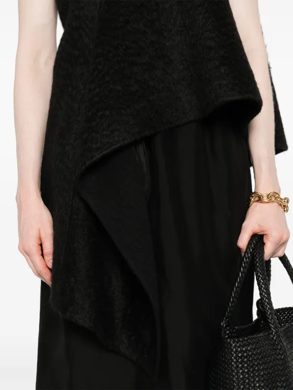 The Row Zena Top | Black | FARFETCH